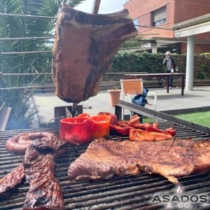 Costillas de Ternera y Asado Argentino